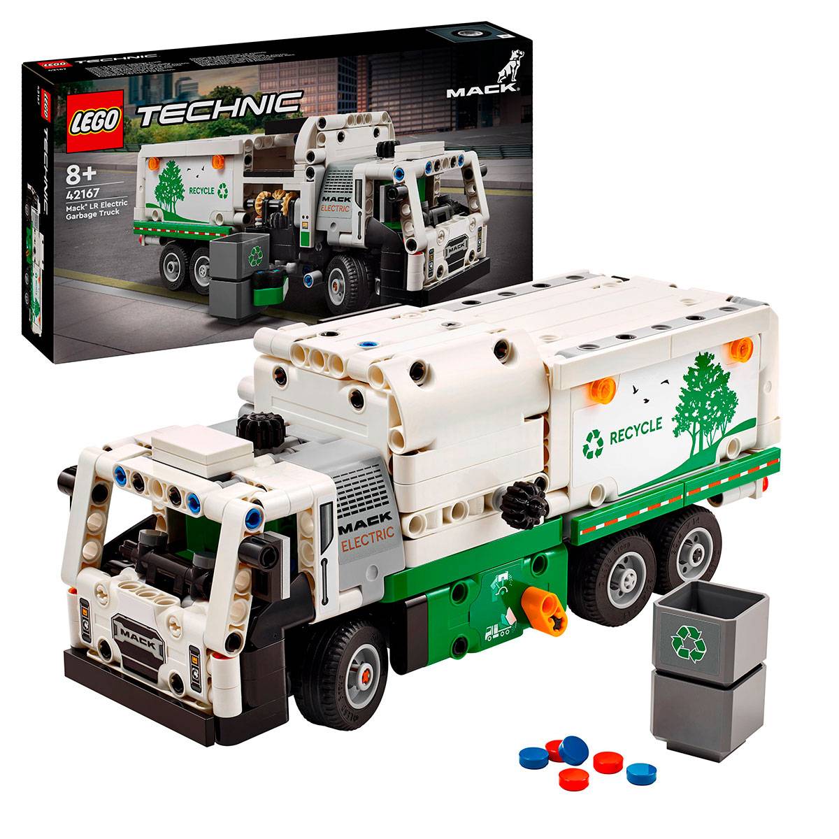 LEGO Technic: Camião do Lixo Mack® LR Electric